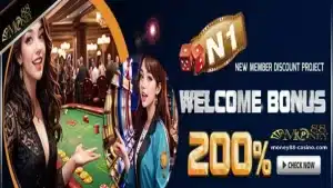 Money88 Welcome Bonus 200%