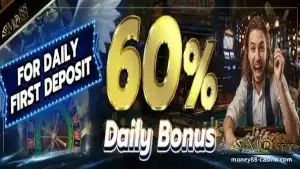 Money88 Daily First Deposit Bonus 60%